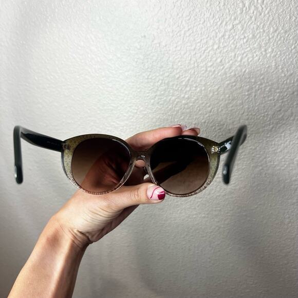 Emilio Pucci EP736S 313 Brown Gray Oversized Gradient Sunglasses 56-18-135 MM main image 6